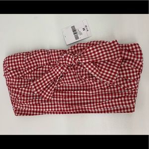 Forever 21 strapless crop top